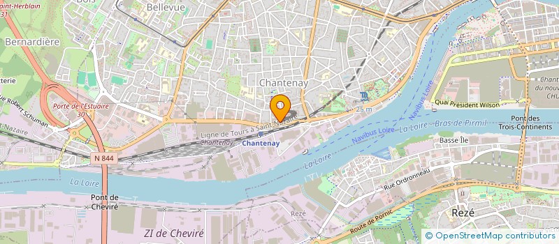 localisation de l'entreprise MONSIEUR ALPER MUSTANOGLU  NANTES