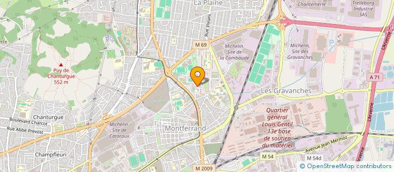 localisation de l'entreprise MONSIEUR ALPER UNSAL  CLERMONT-FERRAND