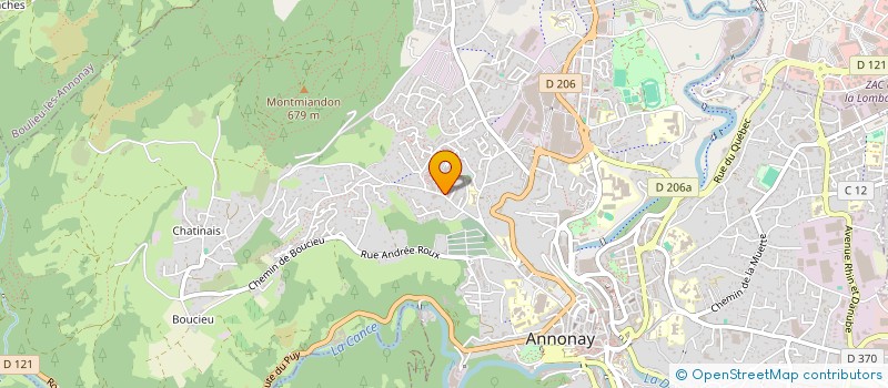 localisation de l'entreprise MONSIEUR ALPER YALBIRDAK à ANNONAY