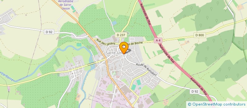 localisation de l'entreprise MONSIEUR ALPEREN CIVRILLI  SARRE-UNION