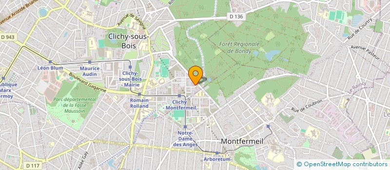 localisation de l'entreprise MONSIEUR ALPEREN ERMENEK à CLICHY-SOUS-BOIS