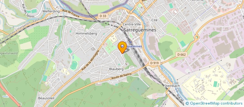 localisation de l'entreprise MONSIEUR ALPEREN OZKAN  SARREGUEMINES