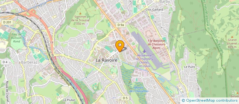 localisation de l'entreprise MONSIEUR ALPEREN SOLAK  LA RAVOIRE