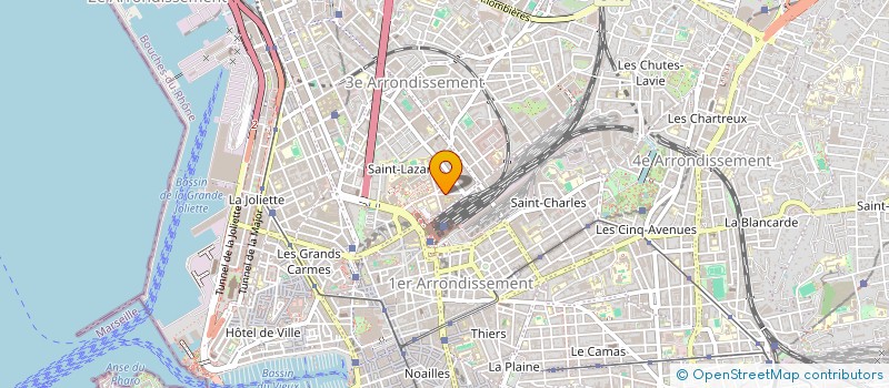 localisation de l'entreprise MONSIEUR ALPHA AMADOU  MARSEILLE