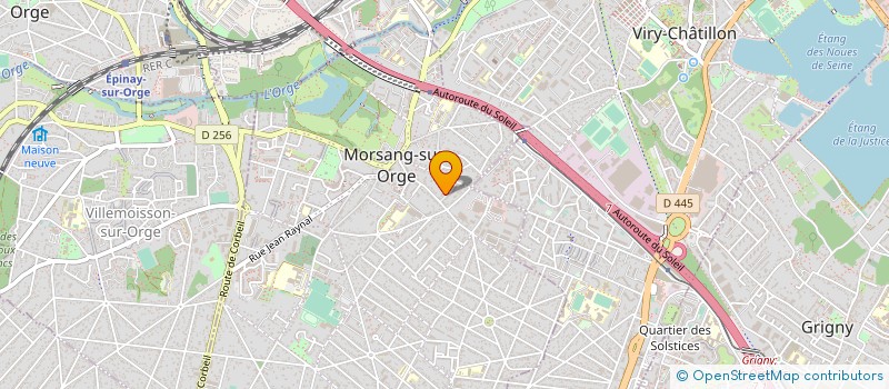 localisation de l'entreprise MONSIEUR ALPHA BAH à MORSANG-SUR-ORGE