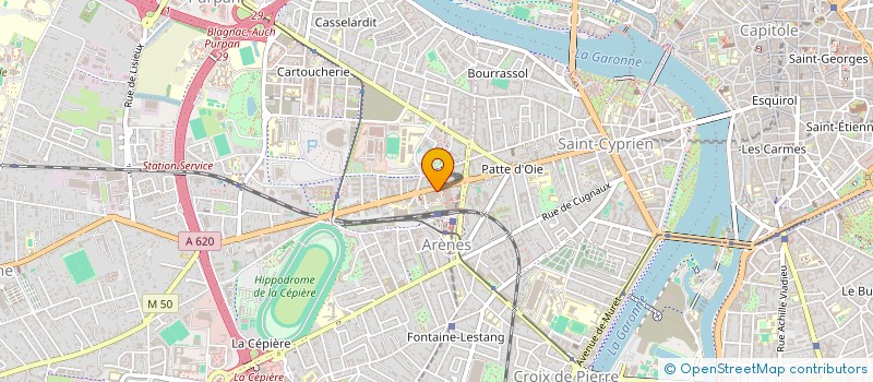localisation de l'entreprise MONSIEUR ALPHA BAH à TOULOUSE