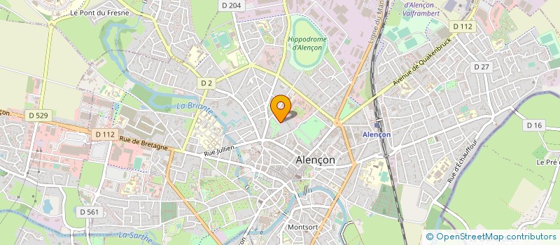 localisation de l'entreprise MONSIEUR ALPHA BAH à ALENCON