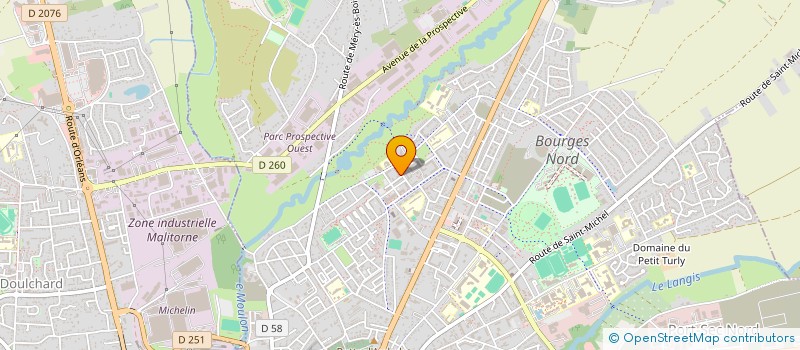 localisation de l'entreprise MONSIEUR ALPHA BAH  BOURGES