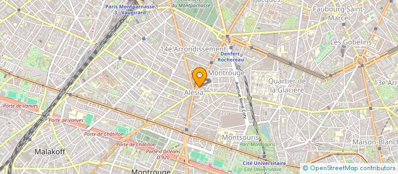 localisation de l'entreprise MONSIEUR ALPHA BAH  PARIS