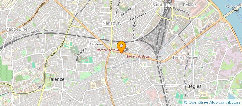 localisation de l'entreprise MONSIEUR ALPHA BAH  BORDEAUX