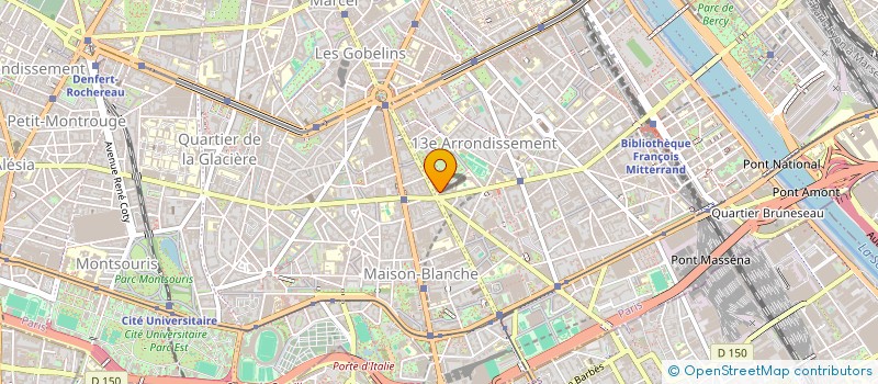 localisation de l'entreprise MONSIEUR ALPHA BALDE  PARIS