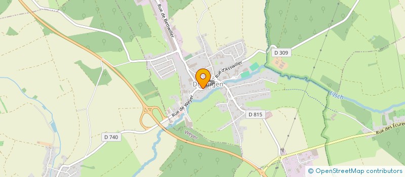 localisation de l'entreprise MONSIEUR ALPHA BARRY à DRULINGEN