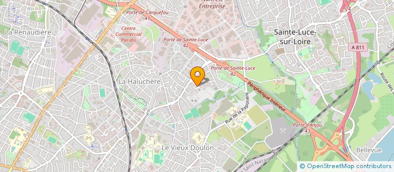 localisation de l'entreprise MONSIEUR ALPHA BARRY  NANTES