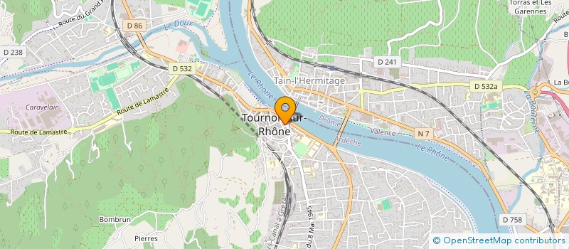 localisation de l'entreprise MONSIEUR ALPHA BARRY à TOURNON-SUR-RHONE