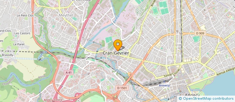 localisation de l'entreprise MONSIEUR ALPHA BARRY BAH  ANNECY