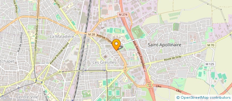 localisation de l'entreprise MONSIEUR ALPHA BERETE à DIJON
