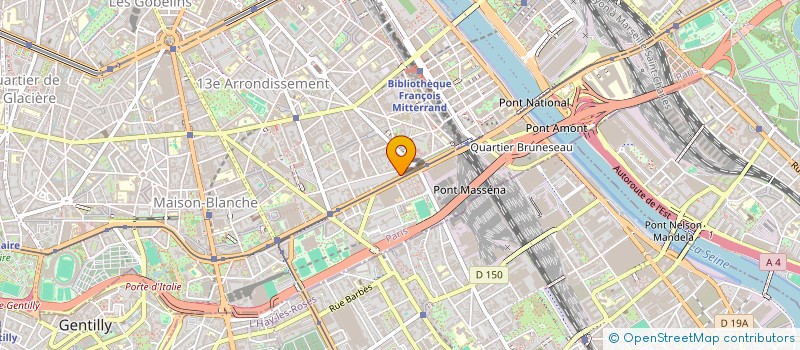 localisation de l'entreprise MONSIEUR ALPHA BOLIMA KALONDA  PARIS