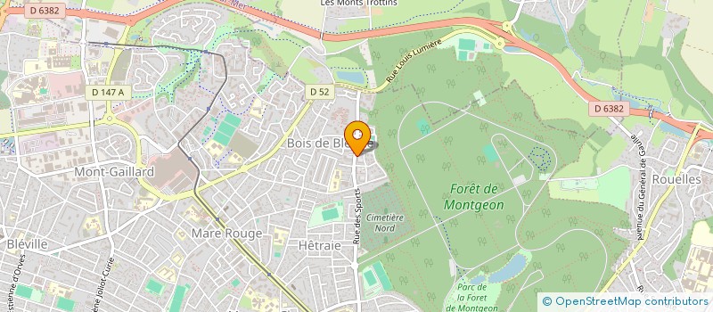 localisation de l'entreprise MONSIEUR ALPHA BOUBACAR BARRY à LE HAVRE