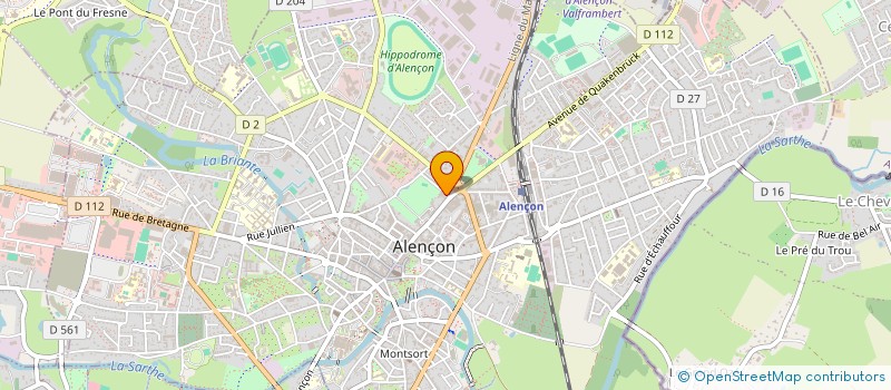 localisation de l'entreprise MONSIEUR ALPHA BOUBACAR SOW à ALENCON