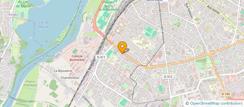 localisation de l'entreprise MONSIEUR ALPHA CAMARA à ANGERS