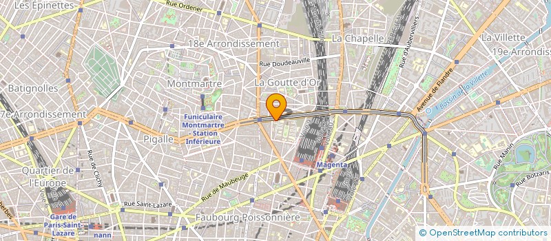 localisation de l'entreprise MONSIEUR ALPHA DIALLO  PARIS