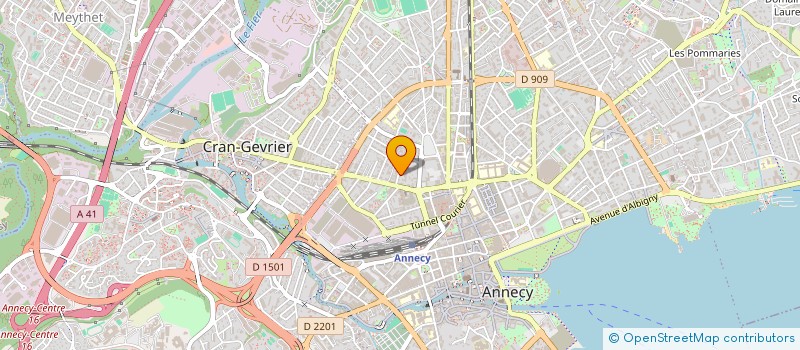 localisation de l'entreprise MONSIEUR ALPHA DIALLO  ANNECY