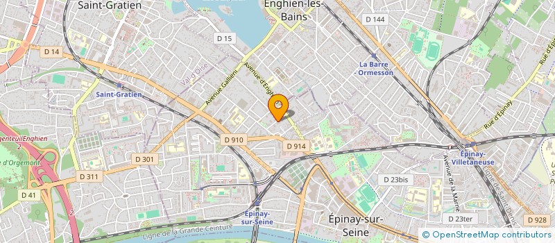 localisation de l'entreprise MONSIEUR ALPHA DIALLO à EPINAY-SUR-SEINE