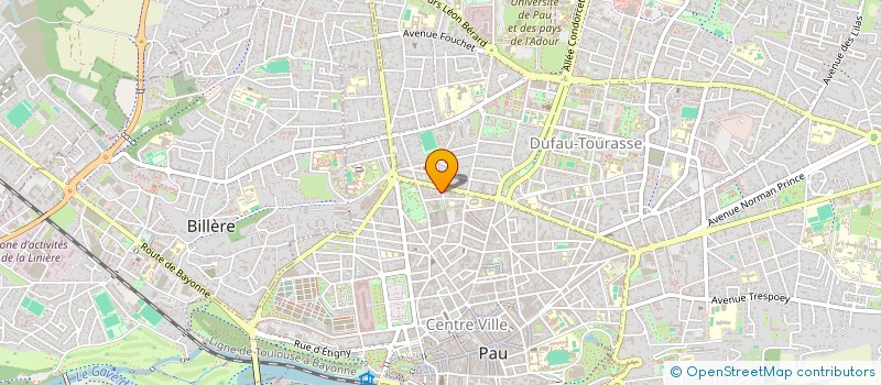 localisation de l'entreprise MONSIEUR ALPHA DIALLO à PAU