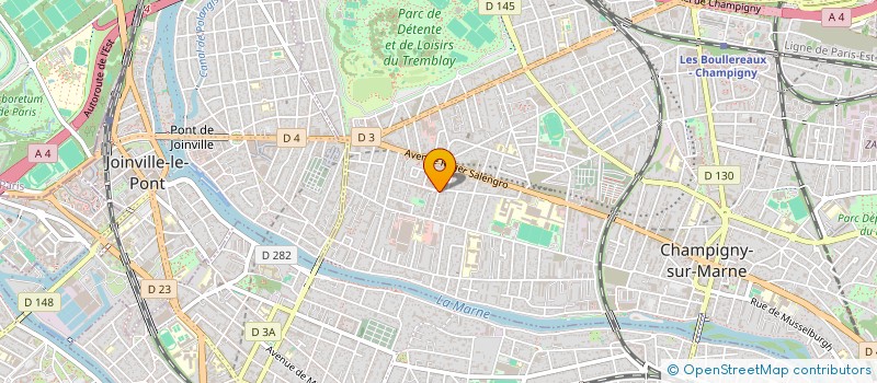 localisation de l'entreprise MONSIEUR ALPHA DIALLO  CHAMPIGNY-SUR-MARNE