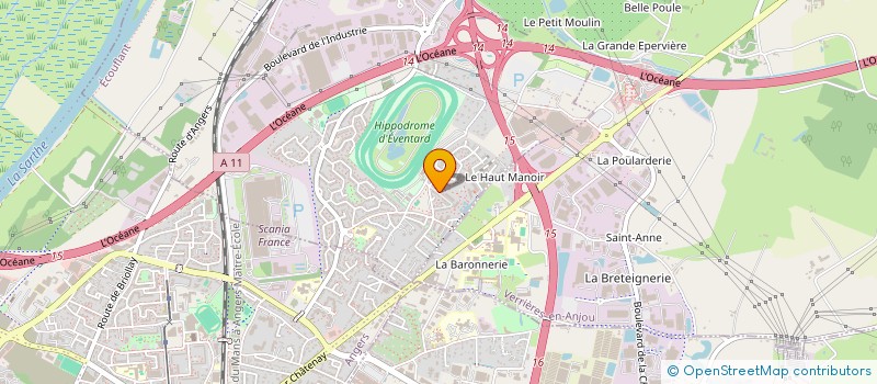 localisation de l'entreprise MONSIEUR ALPHA DIALLO  ECOUFLANT