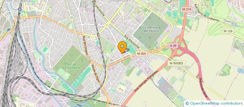 localisation de l'entreprise MONSIEUR ALPHA DIALLO  DIJON