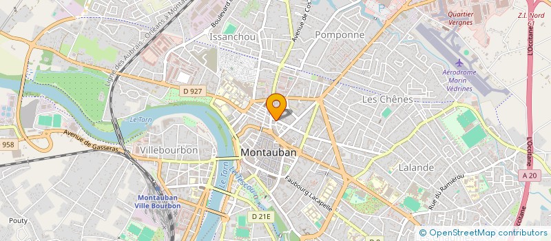 localisation de l'entreprise MONSIEUR ALPHA DIALLO  MONTAUBAN