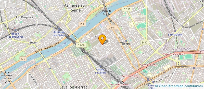 localisation de l'entreprise MONSIEUR ALPHA DIALLO à CLICHY