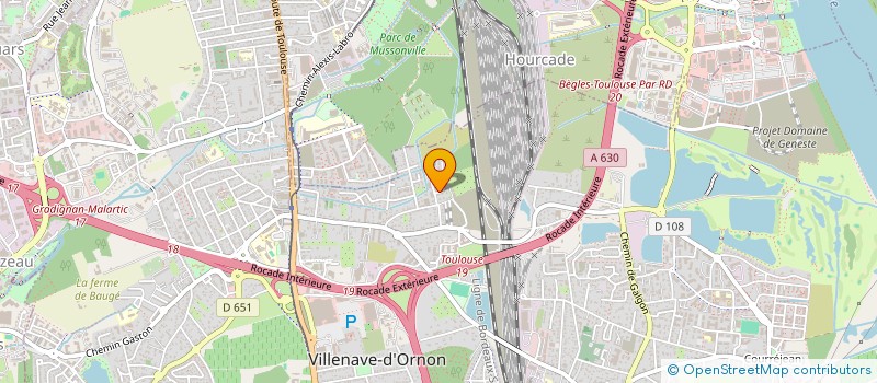 localisation de l'entreprise MONSIEUR ALPHA DIALLO  VILLENAVE-D'ORNON