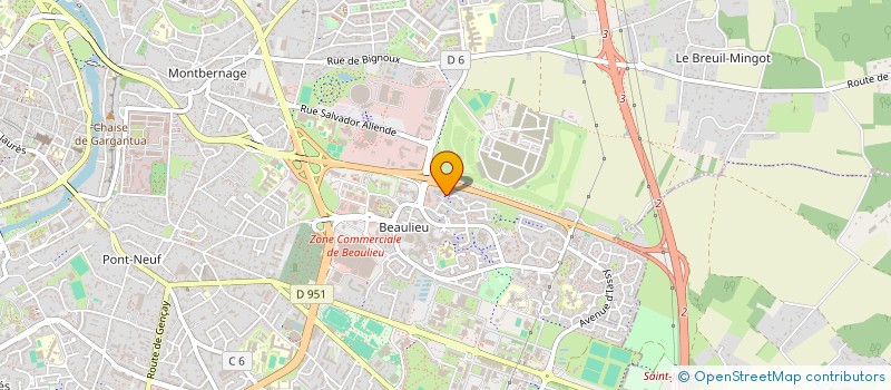 localisation de l'entreprise MONSIEUR ALPHA DIALLO  POITIERS