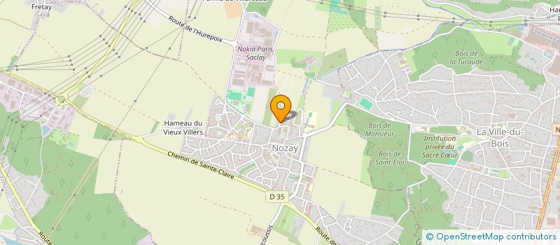 localisation de l'entreprise MONSIEUR ALPHA DIALLO  NOZAY