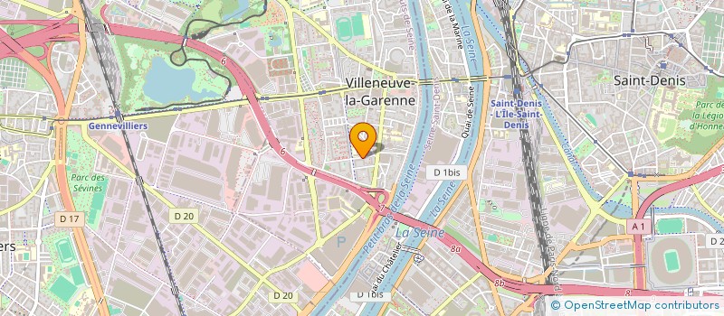 localisation de l'entreprise MONSIEUR ALPHA DIOMBERA à VILLENEUVE-LA-GARENNE