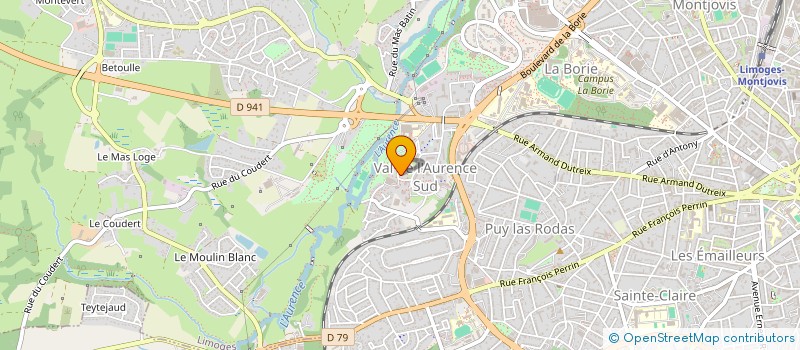 localisation de l'entreprise MONSIEUR ALPHA DIOUBATE à LIMOGES