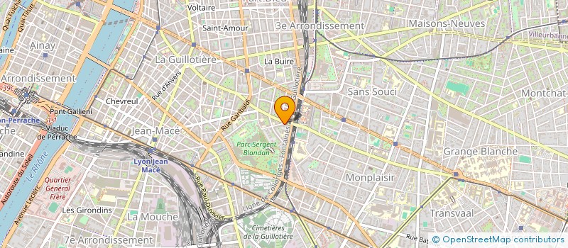 localisation de l'entreprise MONSIEUR ALPHA FOFANA  LYON