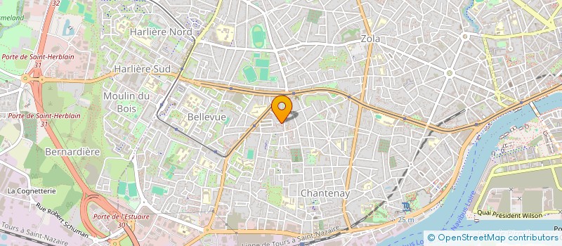 localisation de l'entreprise MONSIEUR ALPHA JALLOH à NANTES
