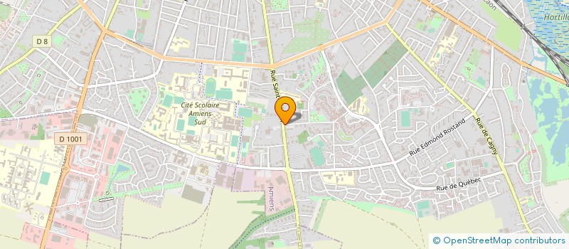 localisation de l'entreprise MONSIEUR ALPHA MBAH BARRY  AMIENS