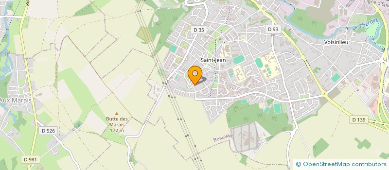 localisation de l'entreprise MONSIEUR ALPHA MBOH  BEAUVAIS