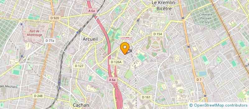 localisation de l'entreprise MONSIEUR ALPHA-OMAR DIALLO  LE KREMLIN-BICETRE