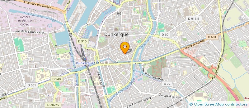 localisation de l'entreprise MONSIEUR ALPHA OUMAR BAH à DUNKERQUE