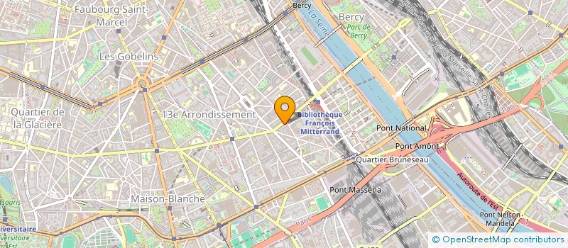 localisation de l'entreprise MONSIEUR ALPHA OUMAR BAH  PARIS