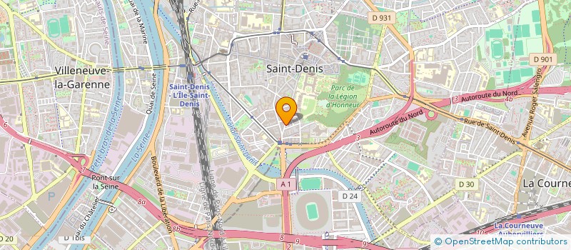 localisation de l'entreprise MONSIEUR ALPHA OUMAR BARRY  SAINT-DENIS