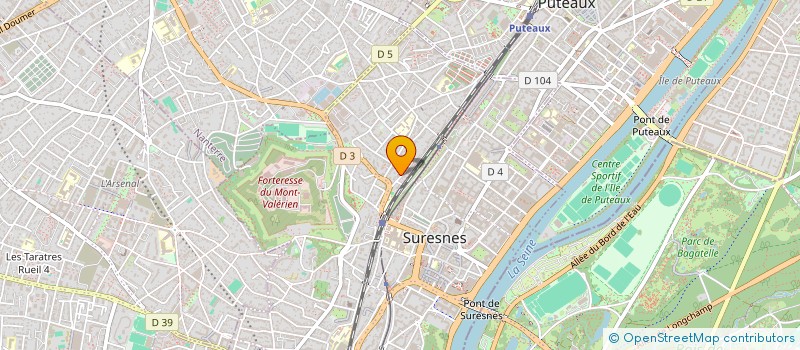 localisation de l'entreprise MONSIEUR ALPHA OUMAR DIALLO à SURESNES