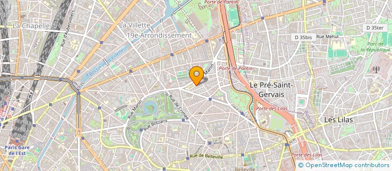 localisation de l'entreprise MONSIEUR ALPHA OUMAR DIALLO  PARIS