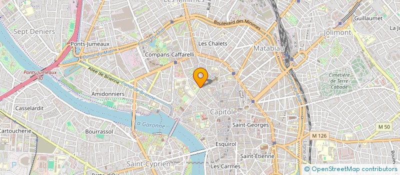 localisation de l'entreprise MONSIEUR ALPHA OUMAR SOW  TOULOUSE