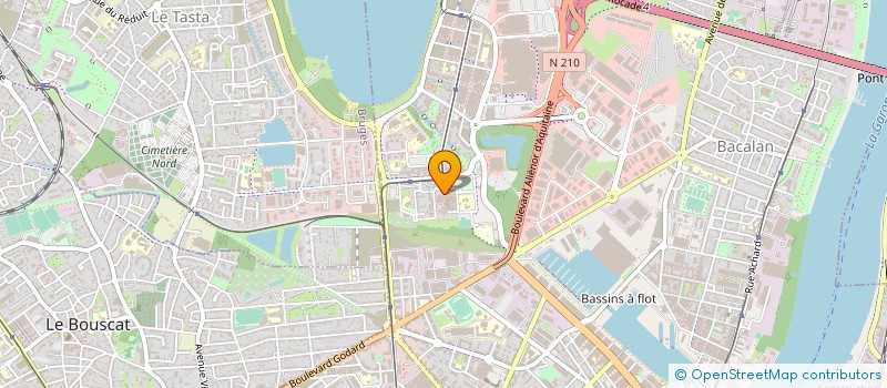 localisation de l'entreprise MONSIEUR ALPHA OUMAR SOW SOW  BORDEAUX